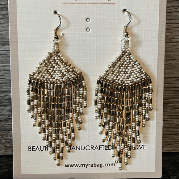 NEW - MYRA BAG GOLDEN EARTH ENCHANTMENT EARRINGS - Picture 3 of 6
